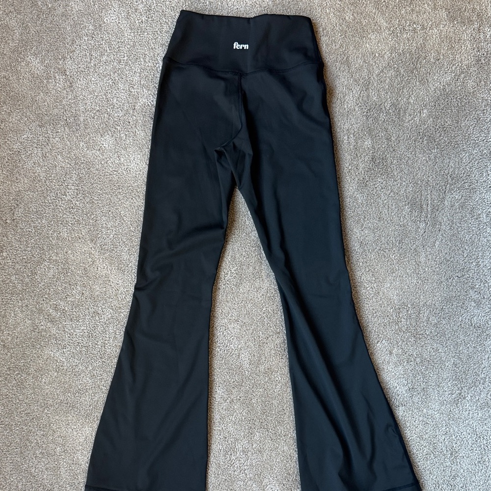 Aerie Women's Black Flare Leggings